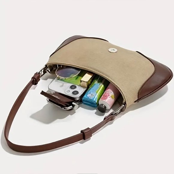 PEPPER Contrast Baguette Bag - Picture 5 of 5